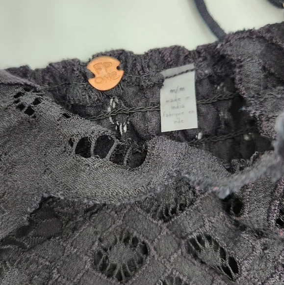 Free People Black Adella Dress - Picture 2 of 8